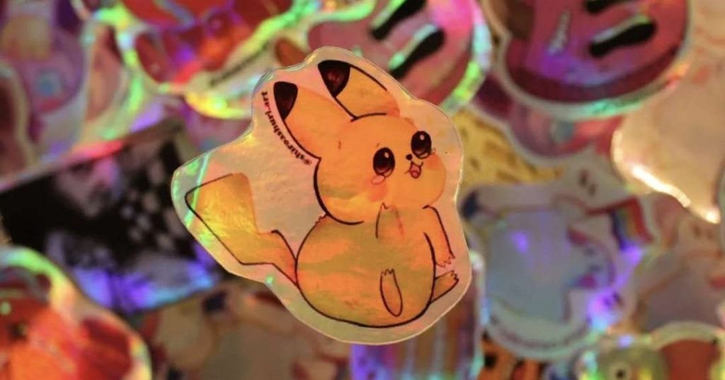Sticker pikachu